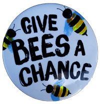 Give Bees a Chance Button 200X20px
